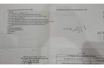 XẢ NGỘP – CHÍNH CHỦ CẦN BÁN NHANH 2 Lô Đất Vị Trí Tại Huyện Đăk Lấp,tỉnh Đăk Nông